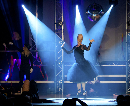 Dansare i ljus